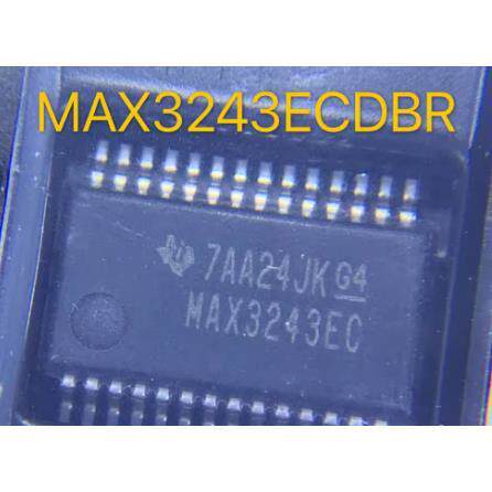 MAX3243ECDBR SSOP28 RS232 接口集成电路 MAX3243EC收发器