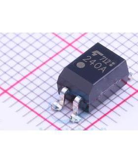 光电固态继电器 TLP240A 贴片 SOP4 光电耦合器 全新进口原装