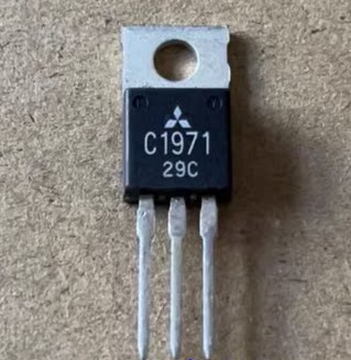 原装进口 C1971 2SC1971 三菱高频三极管TO-220 全新现货直拍