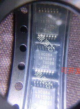 原装全新 74LVC08APW TSSOP-14 网版印刷 LVC08A 进口现货直拍