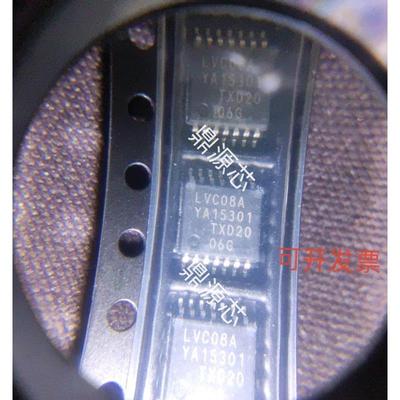 原装全新 74LVC08APW TSSOP-14 网版印刷 LVC08A 进口现货直拍