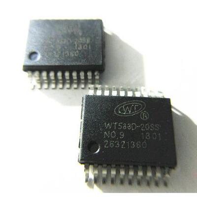 WT588D-20SS USB驱动 WT588D SSOP20 语音芯片