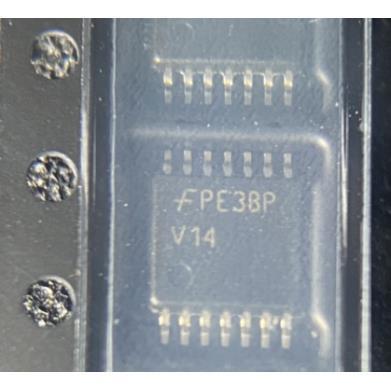 74VHC14MTCX 丝印V14 贴片密脚TSSOP-14 全新原装 VHC14可直拍