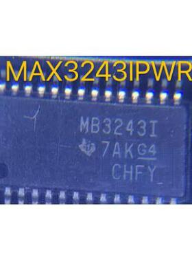 全新原装 MAX3243IPWR 贴片TSSOP28 收发器 芯片 驱动器 MB3243I