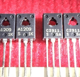 全新原装 2SC2911/2SA1209对管C2911/A1209同档位S好配对 一对4元
