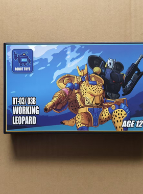 现货包邮 RT03/03B 黄豹 黑豹 再版 ROBOTtoys小比例机甲变形玩具