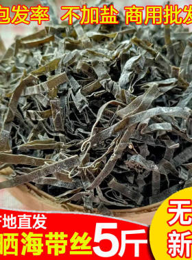 福建特产霞浦干海带丝5斤