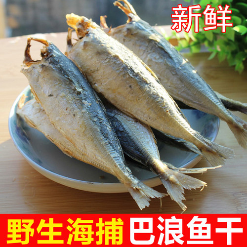 新鲜自晒巴浪鱼咸鱼福建食用