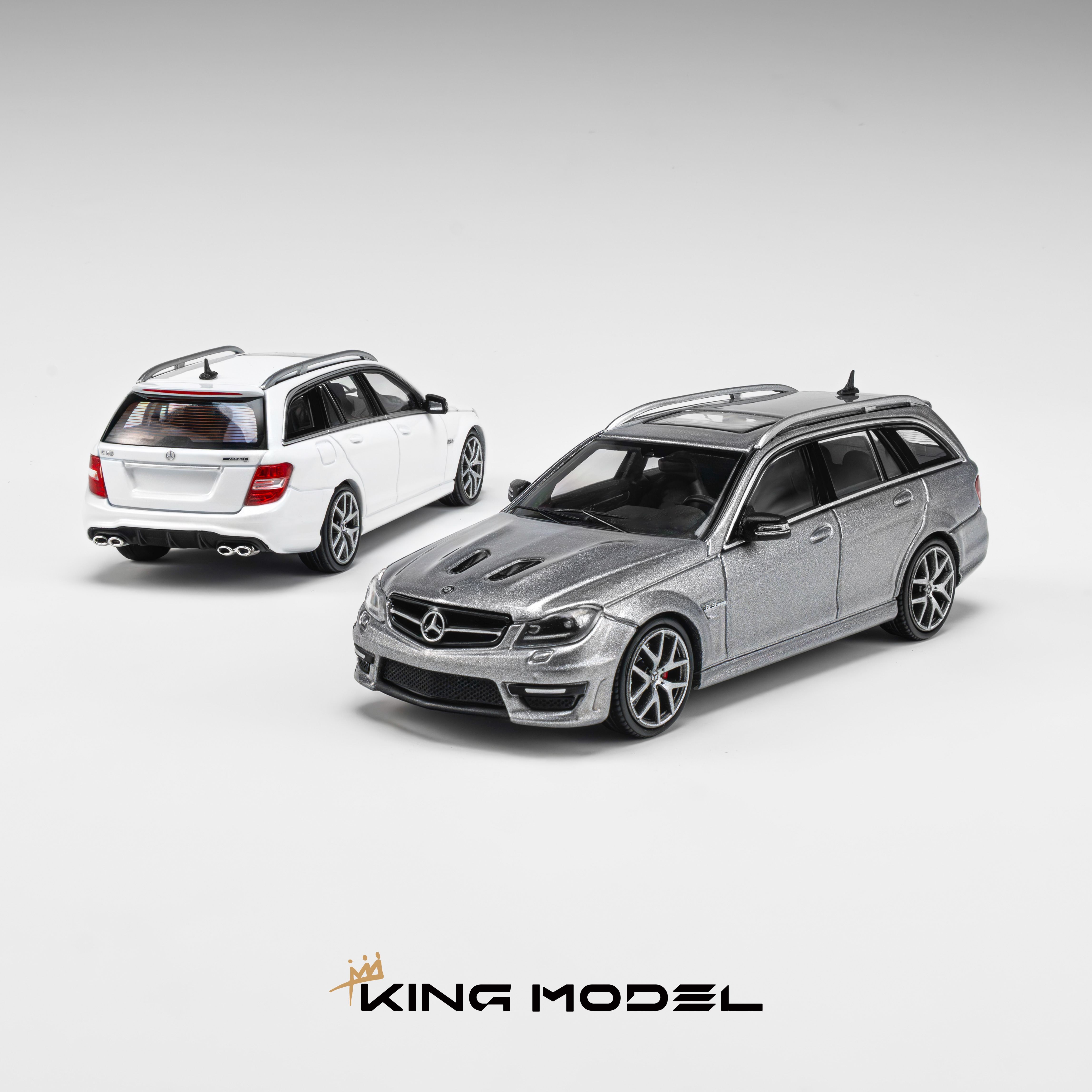 KINGMODEL164奔驰C63合金车模图片