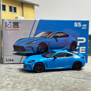 拓意POPRACE 1:64  丰田GR86 合金汽车模型 静态收藏摆件