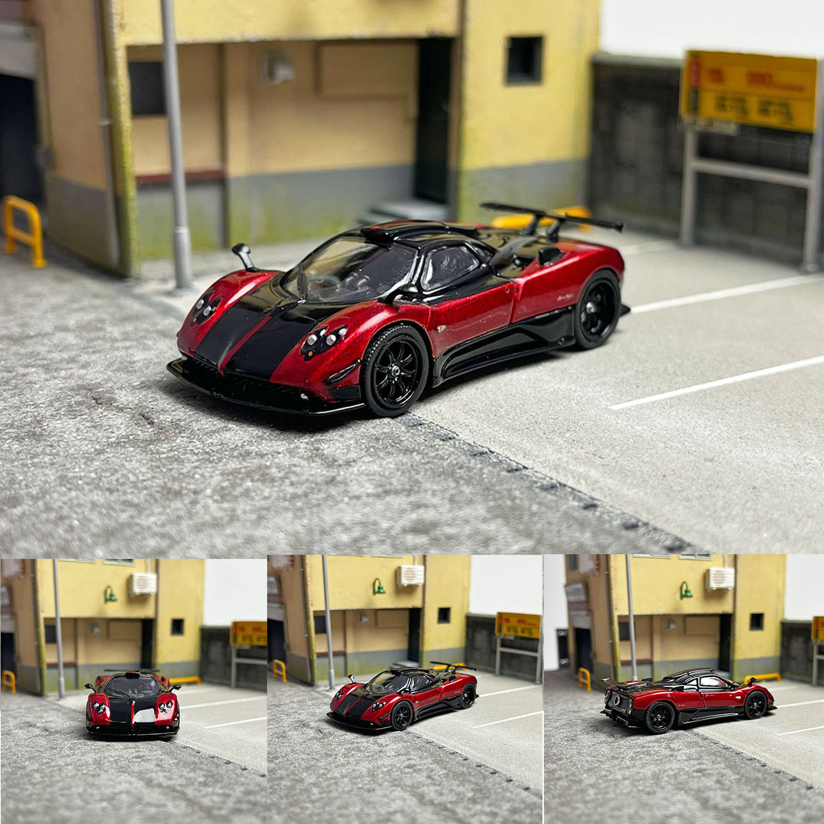 Tarmac Works TW 1:64帕加尼Pagani宗塔Zonda Cinque合金汽车模型