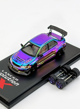 CM Model 1:64 三菱 蓝瑟Evo IX 9代 Lancer 合金汽车模型