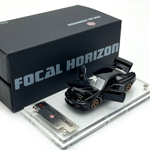 FH 1:64 日产 尼桑 GTR R33 天际线 Skyline 合金全开汽车模型