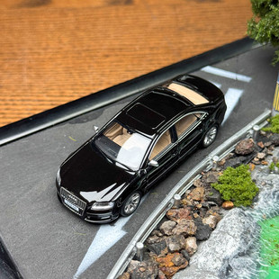 MH MOTORHELIX 1:64 奥迪Audi S8 2008 合金汽车模型