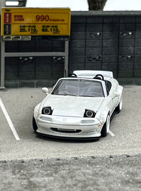 MT 1:64 马自达 MX5 Rocket Bunny 火箭兔 合金汽车模型现货