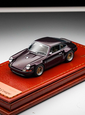 Makeup MU 1:64 保时捷Singer 911 (964) Coupe 树脂汽车模型