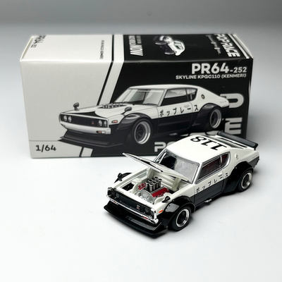 POPRACE164尼桑合金汽车模型