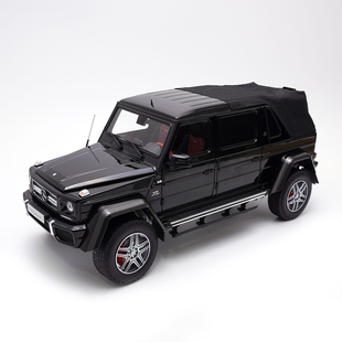 现货 AR 1:18 奔驰 迈巴赫 G650 Landaulet 合金全开汽车模型