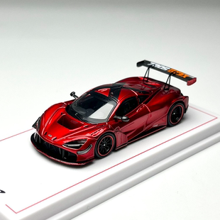 现货 CM MODEL 1:64 迈凯伦 720S GT3X 红色 合金汽车模型