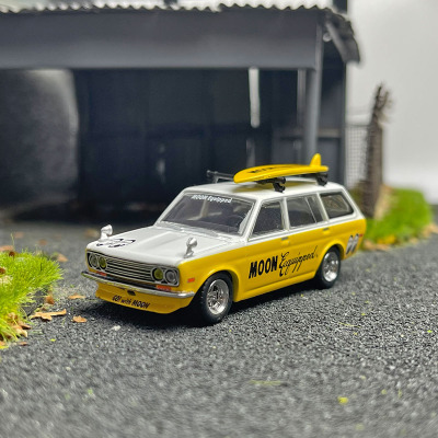 Tarmac Works  1:64达特桑Datsun蓝鸟510 Bluebird合金汽车模型