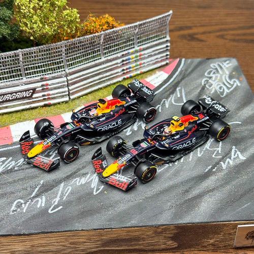 迷你切164红牛F1合金汽车模型