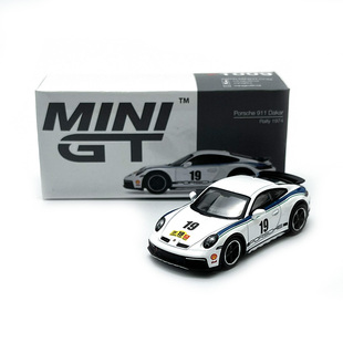 1009 保时捷 现货 达喀尔 911 合金汽车模型 MINIGT