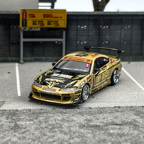 MINIGT164尼桑S15合金车模