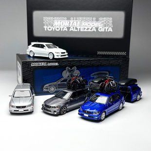 MORTAL 1:64 丰田ALTEZZA GITA AS300 ELIXIR 合金汽车模型 现货
