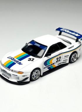 现货Tarmac Works TW 1:64 尼桑 GT-R天际线 R32 合金汽车模型