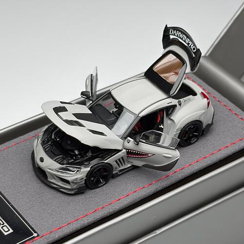 Topart 1:64 Supra A90 DarwinPro 鲨鱼嘴 合金全开汽车模型