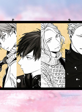 given周边海报佐藤真冬上山立夏校园音乐动漫同人挂画现货新品