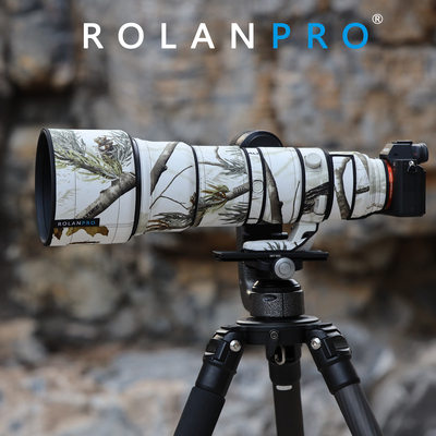 适用于索尼400-800mm F6.3-8 G OSS镜头雪地迷彩炮衣 若兰炮衣