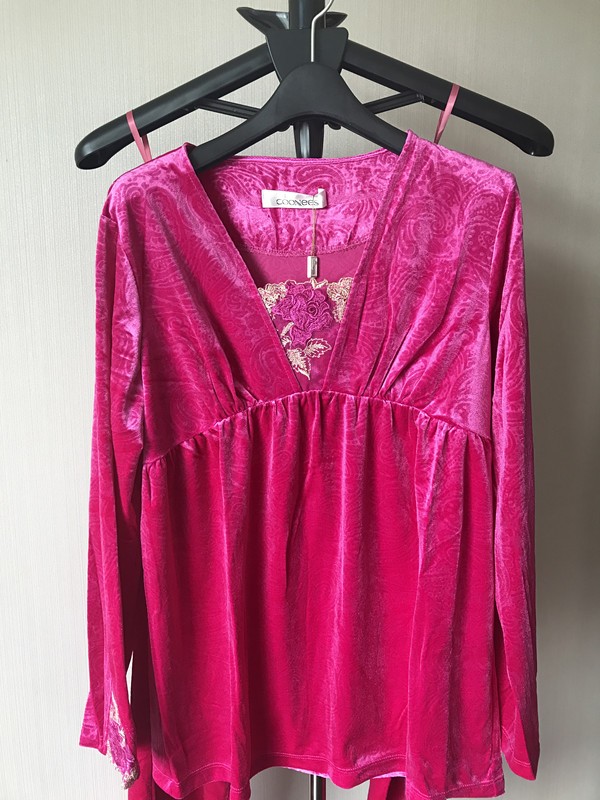金丝绒睡裤高贵风家居服包邮