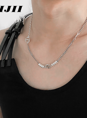 925纯银男女猪鼻扣小众高级简约