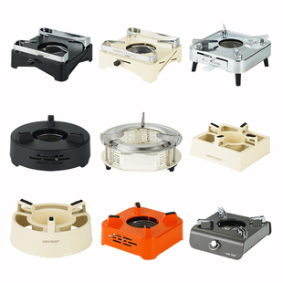 固液体酒精炉小火锅商用干锅炉子防滑底座锅仔托餐厅户外便携炉