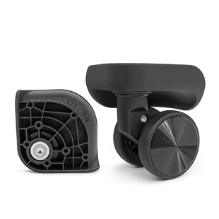 W344#卡拉羊行李箱轮子替换拉杆箱群悦A63万向轮配件皮箱轱辘适用