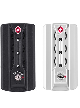 TSA13066B海关密码锁铝框旅行拉杆箱行李箱密码锁配件密码箱扣锁