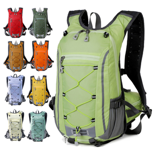 超轻便户外双肩包男女15L防水徒步登山包轻量化运动背包