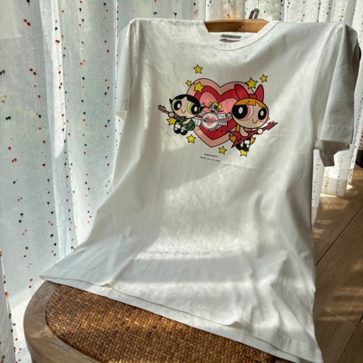 限定Madhappy飞天小女警纯棉T恤