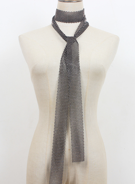 女士高档带钻广场舞脖子项链