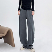 5折清仓高个子175镰刀弯弯春秋香蕉裤 卫裤 女阔腿裤 休闲加长运动裤