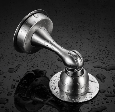 门吸免打孔新款强磁力防撞卫生间地吸墙吸不锈钢隐形门挡器FQ-B01