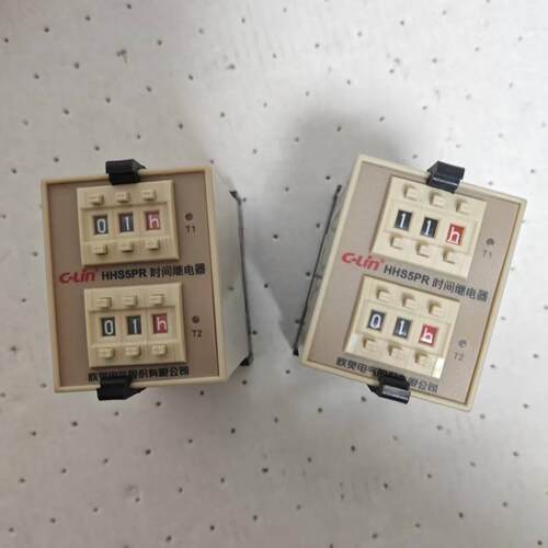 ST3P欣灵电器HHS5PR拨码通电时间延时继电器DC24V带底座HHS5PR