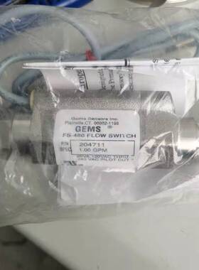 全新美国进口Gems捷迈正品 FS-480-204711流量传感器流量开关现货