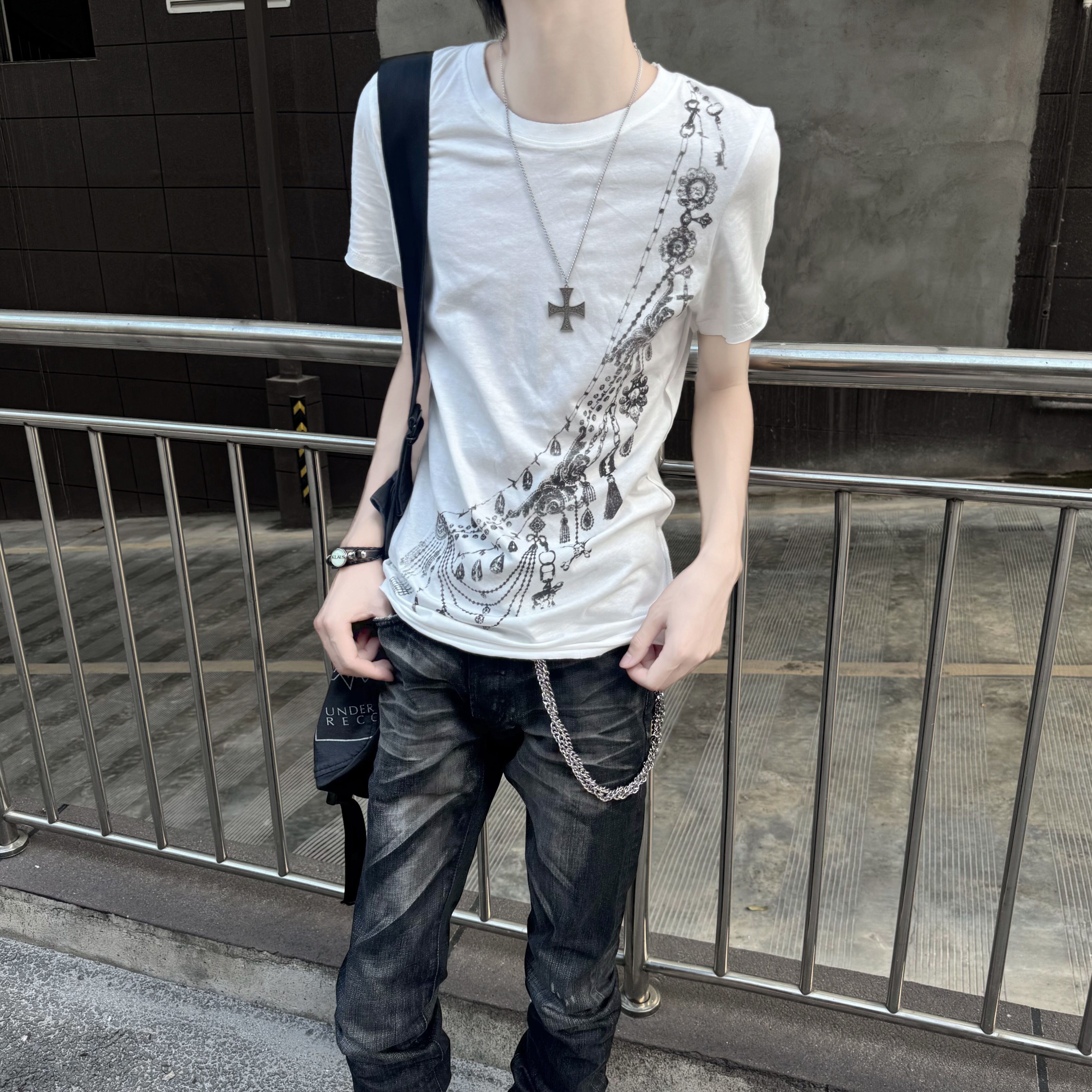 「返季三天福利独家」-时间theend自主 非UNDERCOVER 04aw项链tee