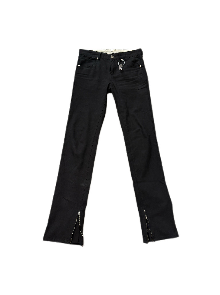 「 独家现货！」时间theend自主 日牌风格多拉链极致修身牛仔裤