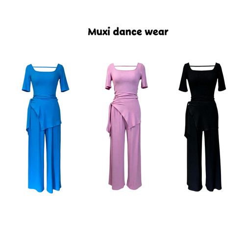 肚皮舞舞者休闲套装练功服沐熙佳