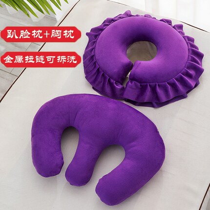 美容院趴枕胸枕月子中心可拆洗按摩修复护理胸垫通乳产后咪咪枕