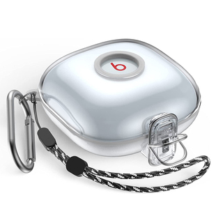 适用于魔音Beats Pro耳机保护套开关卡扣挂绳tpu壳防摔不贴胶全包耳机套防摔锁扣开关纯色 Fit