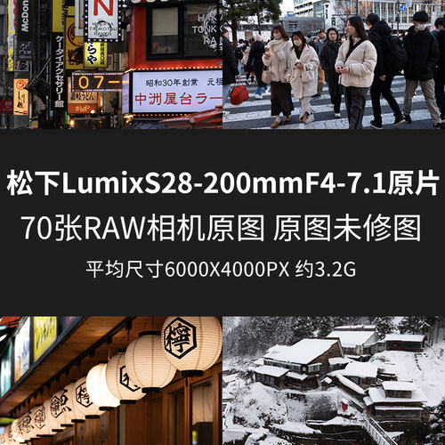 松下LumixS28-200mmF4-7.1MacroOIS原片原图RAW+JPG相机直出图片